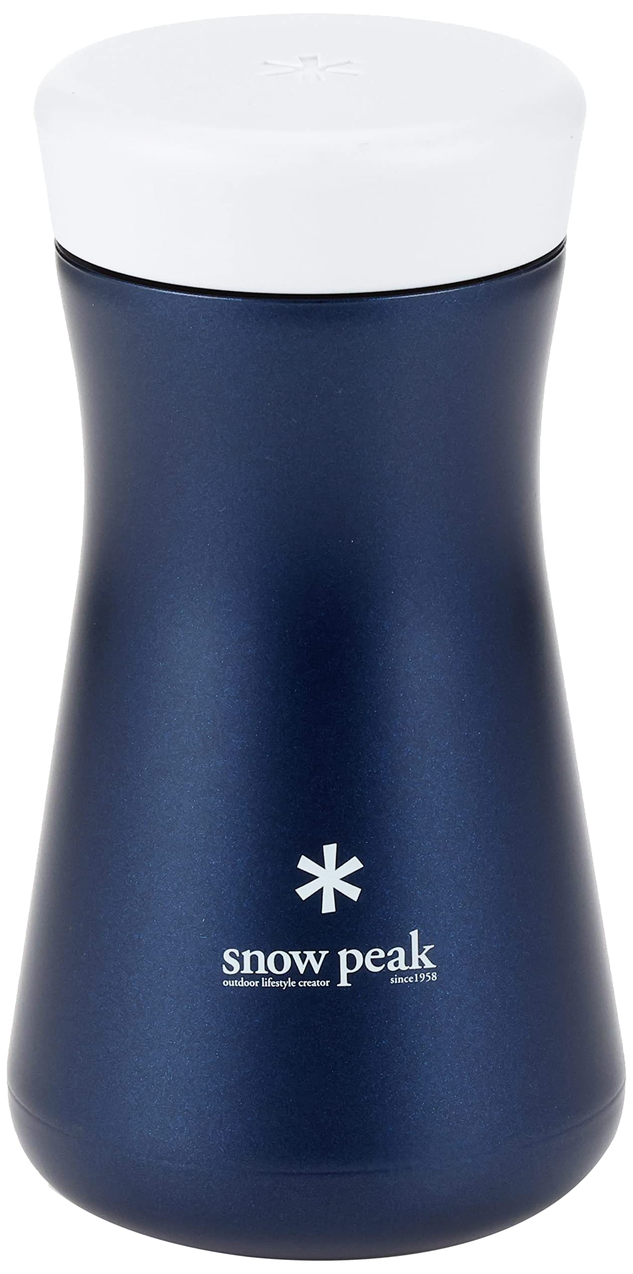 スノーピーク　ステンレス真空ボトル　　ブラック・ネイビーTW-350-NV Amazon | Snow Peak(スノーピーク) (snow peak) ステンレス真空